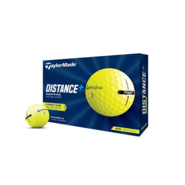 TAYLORMADE Balls Distance Plus YLW
