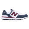 New Balance 574 Greens-White/Navy/Red