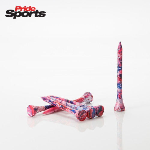 PRIDE SPORTS TEES 2 3/4 SPLATTER RED/BLUE