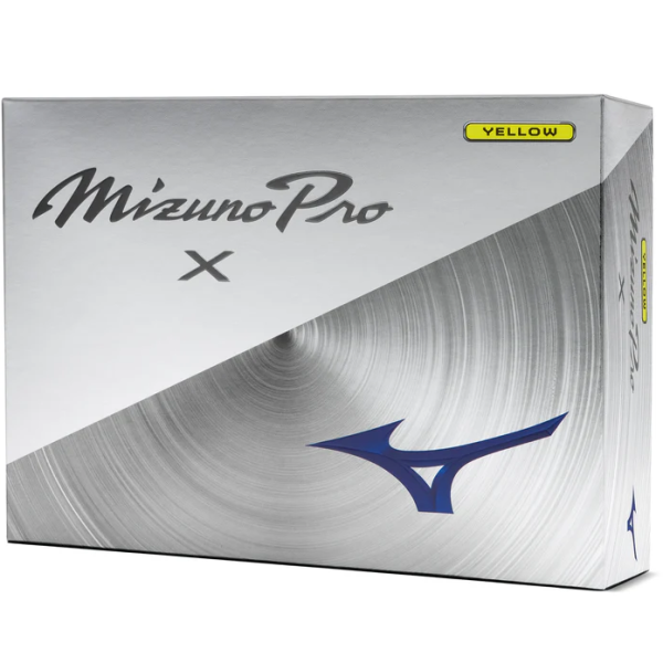 Mizuno Pro X Golf Balls-Yellow