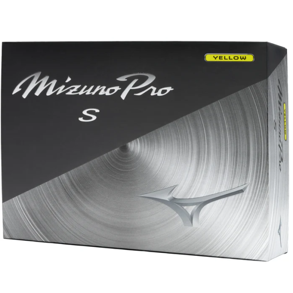 Mizuno Pro S Golf Balls-Yellow