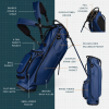 Sunday Golf Ryder S-class Stand Bag Navy