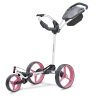 BigMax Blade Trio Push Cart-Pink/White