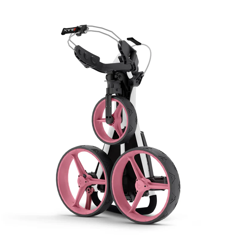 BigMax Blade Trio Push Cart-Pink/White