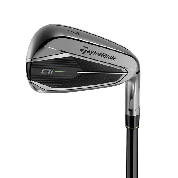 TC665_zoom_D TaylorMade Qi Gunmetal Irons 5-P Graphite - R