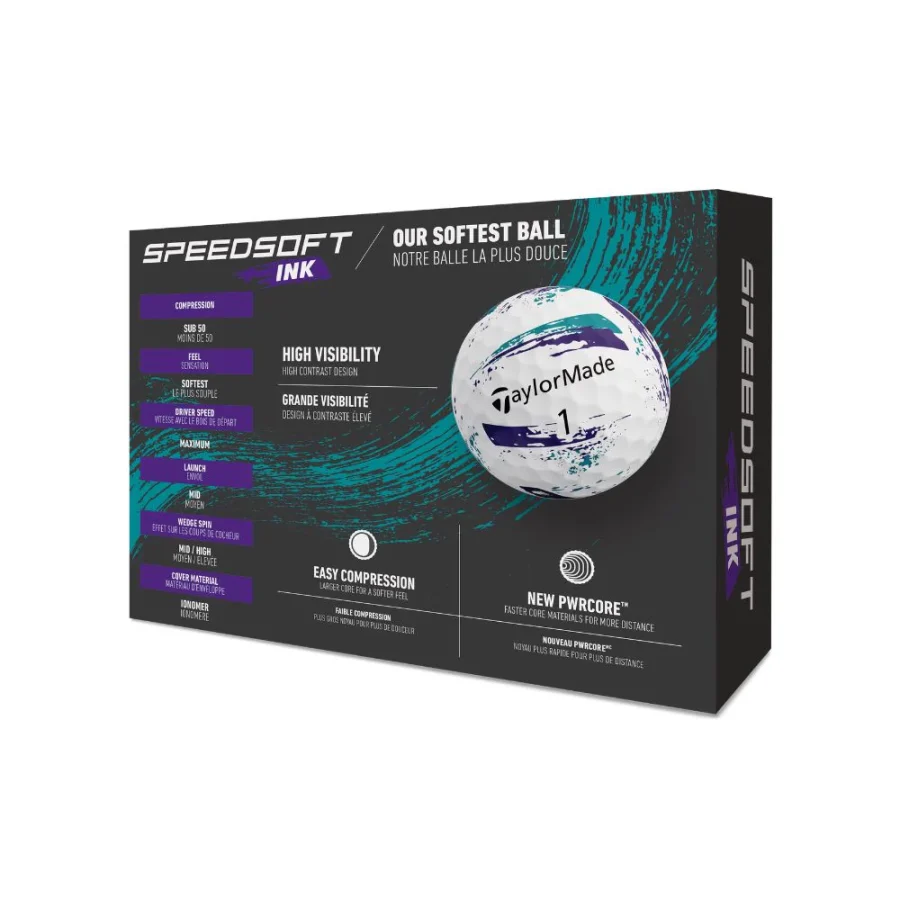 TaylorMade Balls SpeedSoft INK