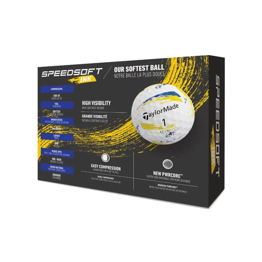 TaylorMade Balls SpeedSoft INK