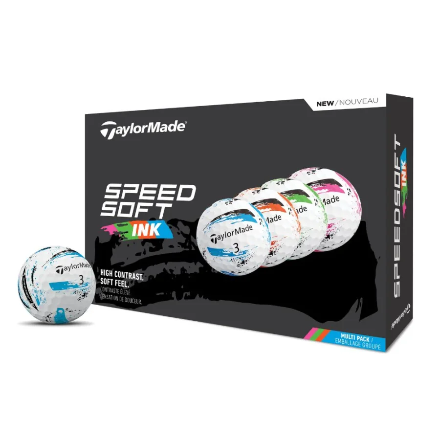 TaylorMade Balls SpeedSoft INK MULTI