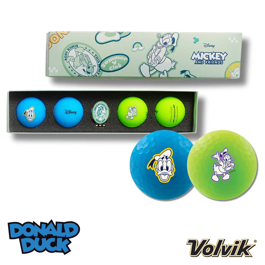 VOLVIK Disney Golf Ball & Marker Gift Pack