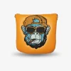 SKINS GOLF - SMOKE SHOW ORANGE MALLET HEADCOVER