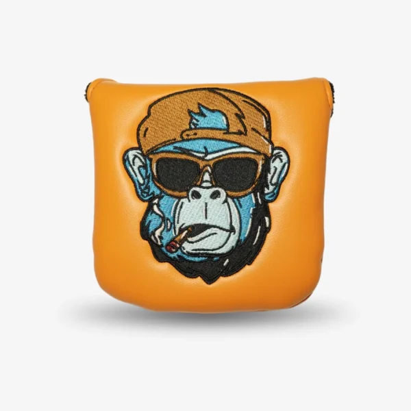 SKINS GOLF - SMOKE SHOW ORANGE MALLET HEADCOVER