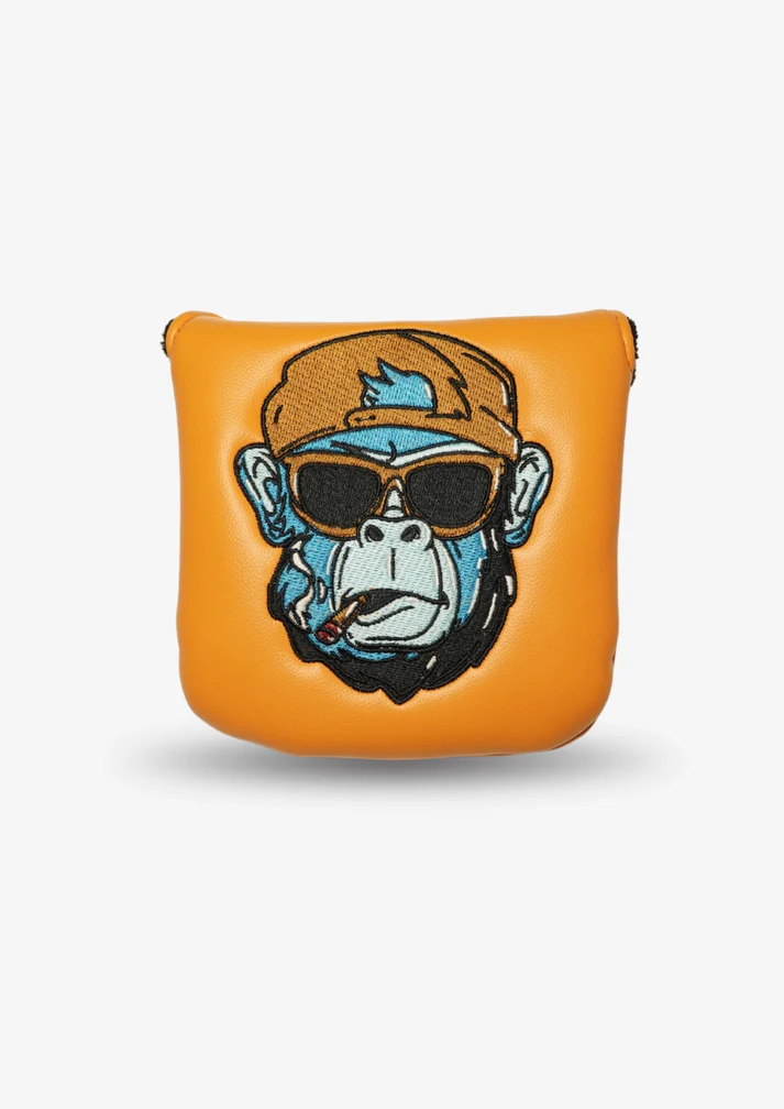 SKINS GOLF - SMOKE SHOW ORANGE MALLET HEADCOVER