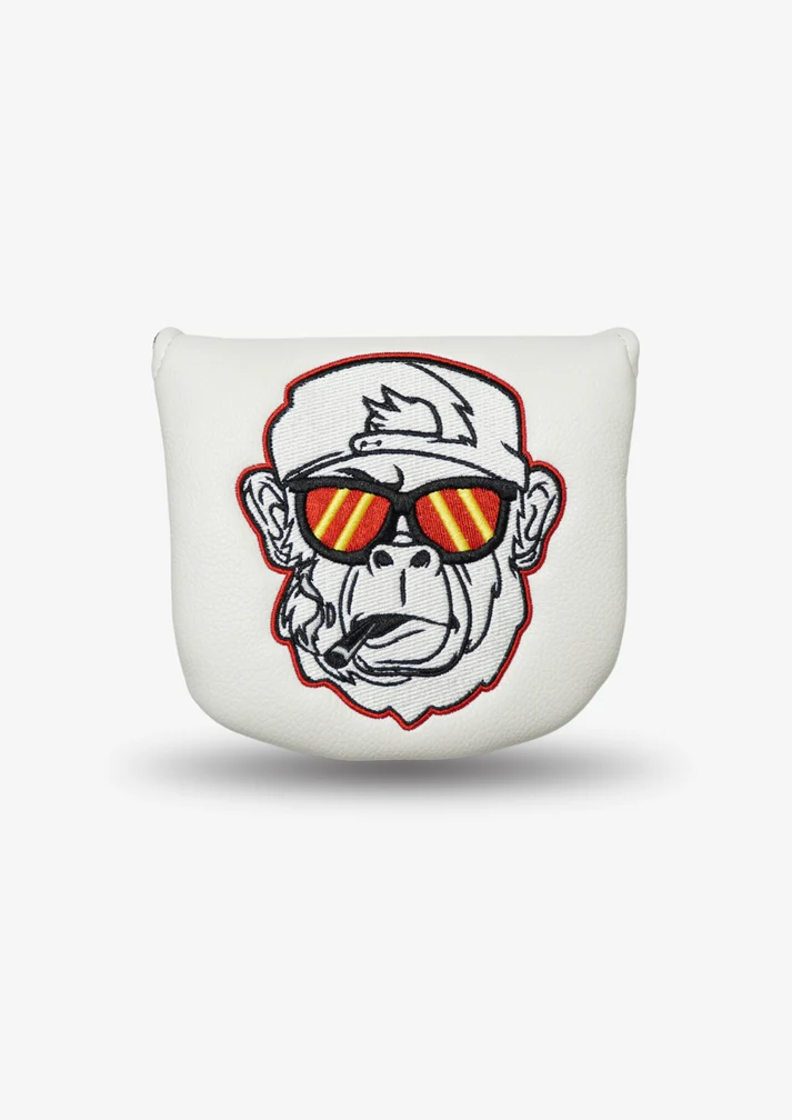 SKINS GOLF - SMOKE SHOW WHITE MALLET HEADCOVER