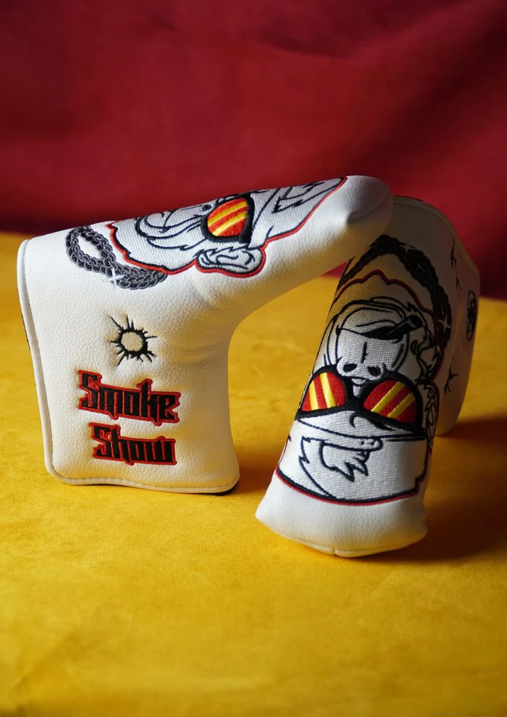 SKINS GOLF - SMOKE SHOW WHITE BLADE HEADCOVER