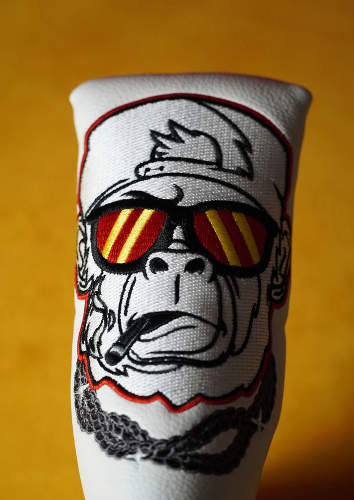 SKINS GOLF - SMOKE SHOW WHITE BLADE HEADCOVER