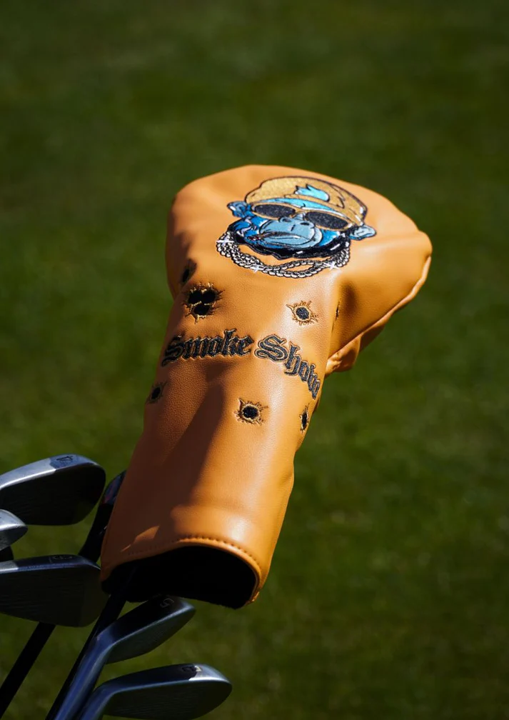SKINS GOLF - SMOKE SHOW ORANGE DRIVER HEADCOVER