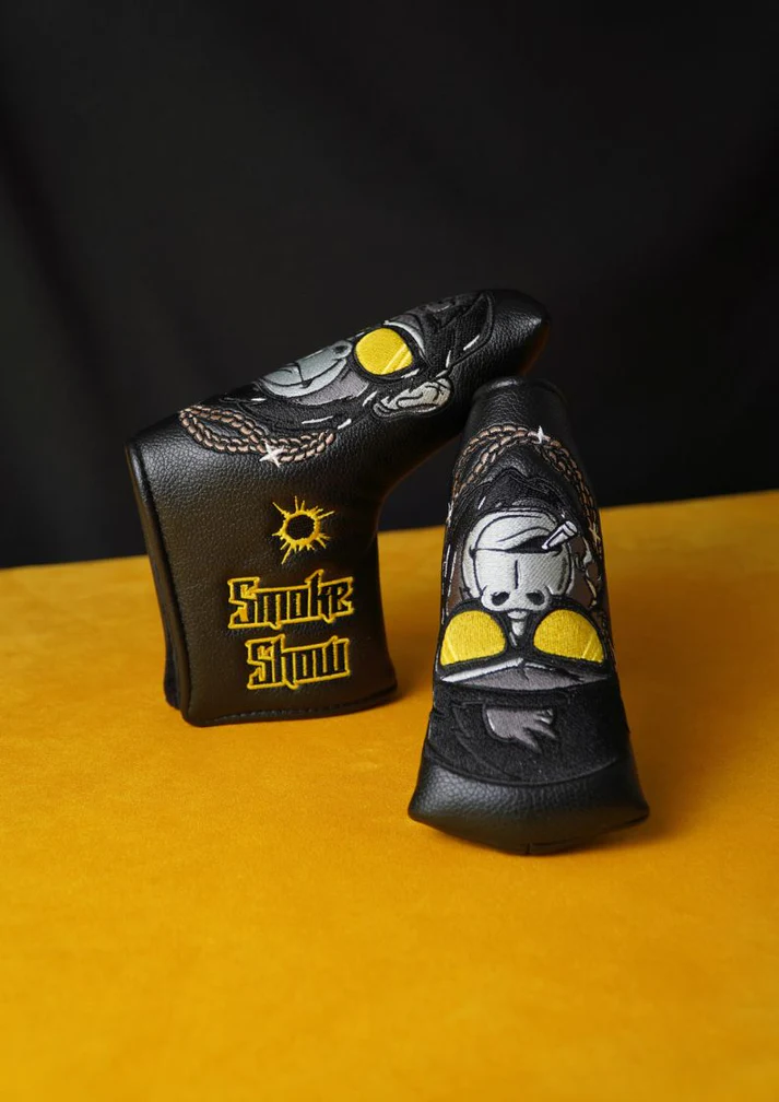 SKINS GOLF - SMOKE SHOW BLACK BLADE HEADCOVER