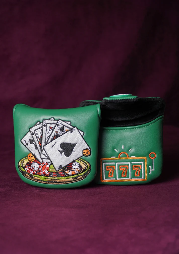 38_a31a6b4c-0a3d-46e5-9ce2-511404dfb4de SKINS GOLF - CASINO ROYALE MALLET HEADCOVER