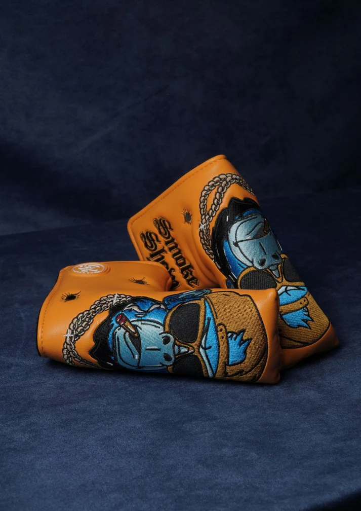 SKINS GOLF - SMOKE SHOW ORANGE BLADE HEADCOVER