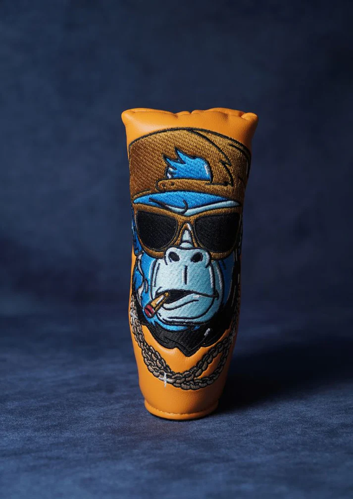 SKINS GOLF - SMOKE SHOW ORANGE BLADE HEADCOVER