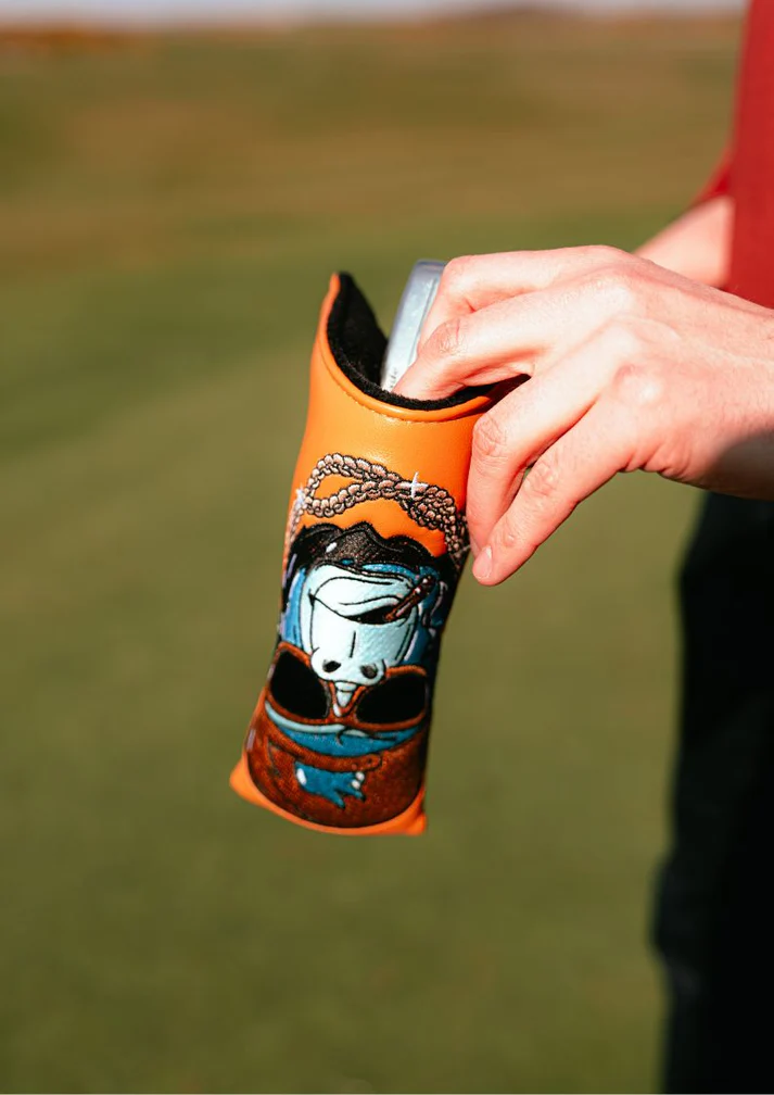 SKINS GOLF - SMOKE SHOW ORANGE BLADE HEADCOVER