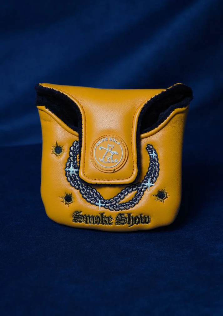 SKINS GOLF - SMOKE SHOW ORANGE MALLET HEADCOVER