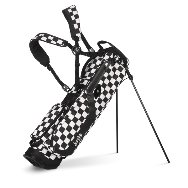 Sunday Golf El Camino Stand Bag - Black Checkered