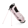 Sunday Golf El Camino Stand Bag - Pink Checkered
