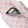 Sunday Golf El Camino Stand Bag - Pink Checkered