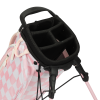 Sunday Golf El Camino Stand Bag - Pink Checkered