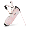Sunday Golf El Camino Stand Bag - Pink Checkered