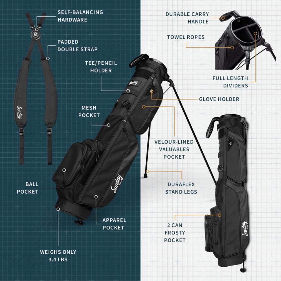 Sunday Golf LOMA XL Stand Bag