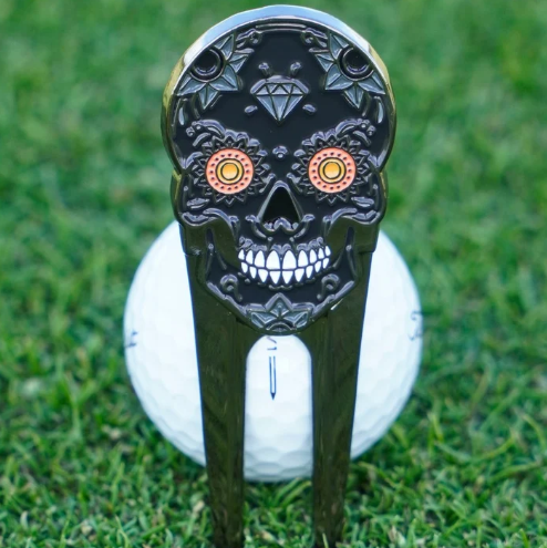 Skins Golf-Dia de los Muertos Black