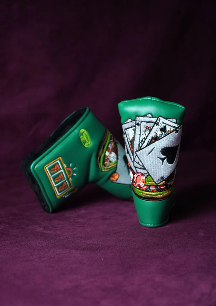 SKINS GOLF - CASINO ROYALE BLADE HEADCOVER