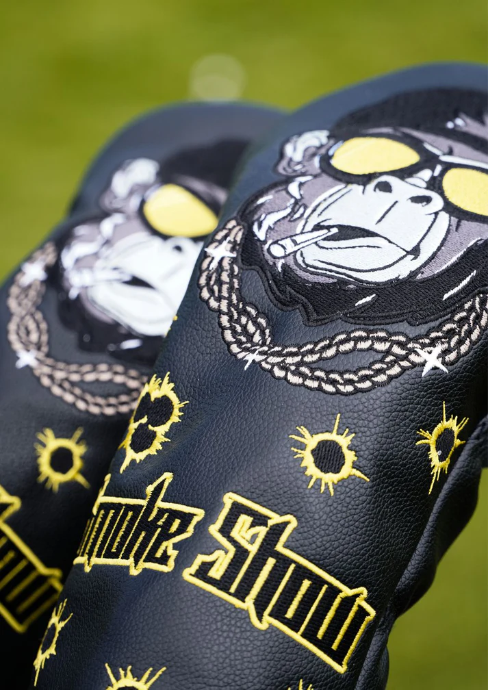 SKINS GOLF - SMOKE SHOW BLACK DRIVER HEADCOVER