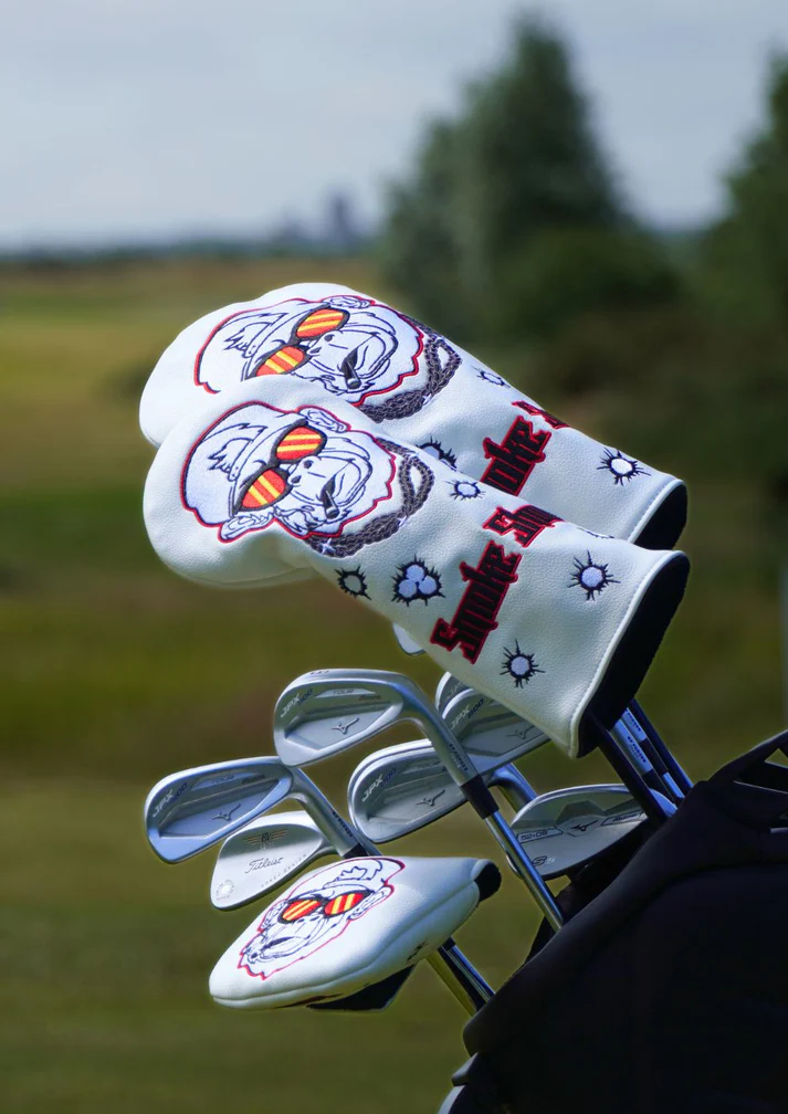 SKINS GOLF - SMOKE SHOW WHITE DRIVER HEADCOVER