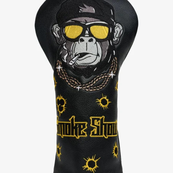 SKINS GOLF - SMOKE SHOW BLACK DRIVER HEADCOVER