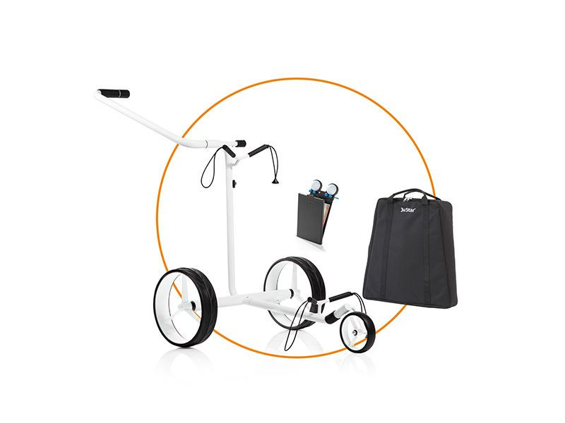 JuStar WHITE Electric Trolley SET
